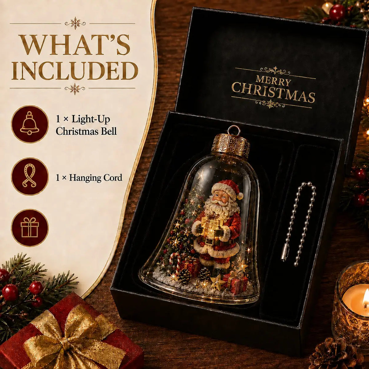 ✨Illuminated Christmas Story Ornament 🎄