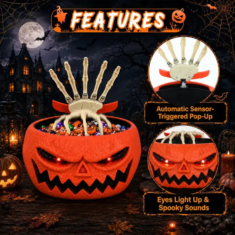 🎃 Perfect for Halloween “Trick-or-Treat” pranks 👻