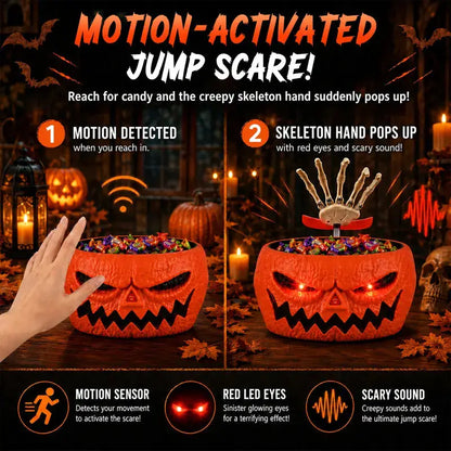 🎃 Perfect for Halloween “Trick-or-Treat” pranks 👻