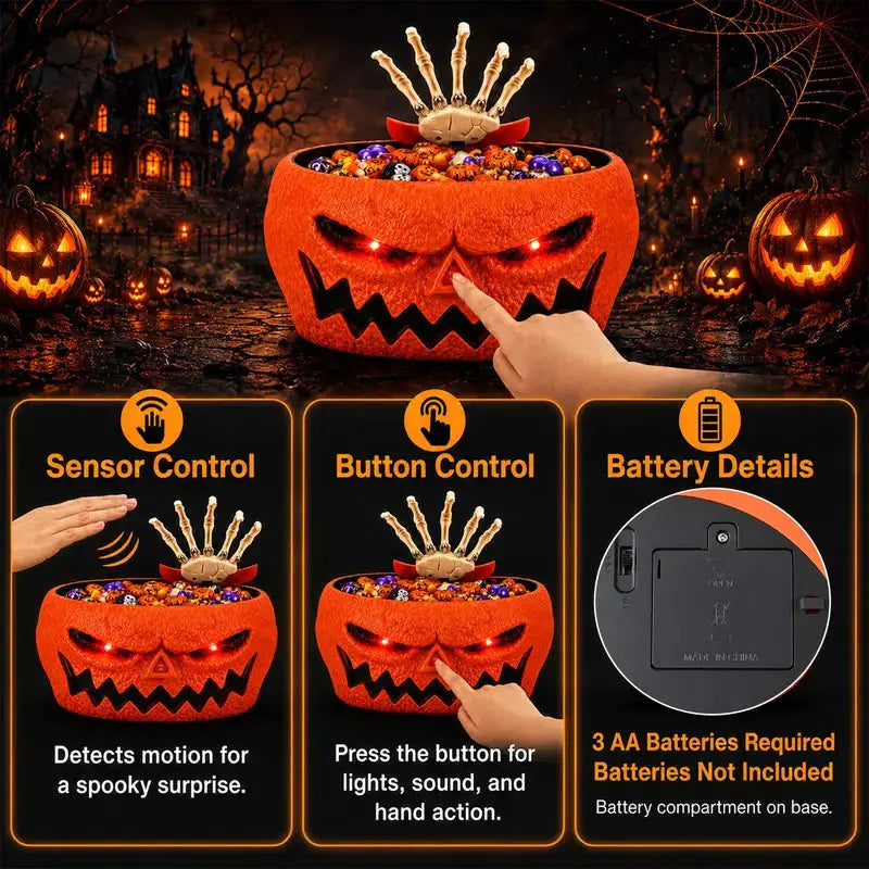 🎃 Perfect for Halloween “Trick-or-Treat” pranks 👻